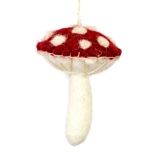Woolie Mushroom Ornament