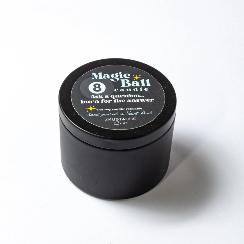 Magic 8 Ball Candle