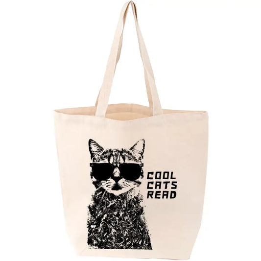 Cool Cats Read Tote