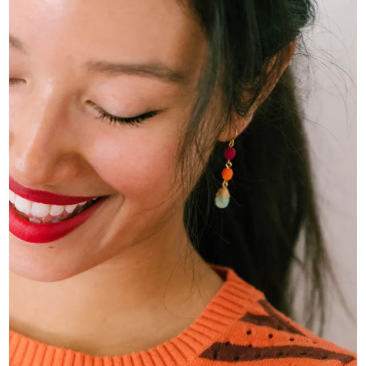 Colorful Beaded Earrings