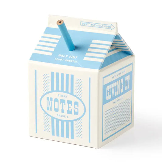 Grade A Notes Milk Carton Note Set