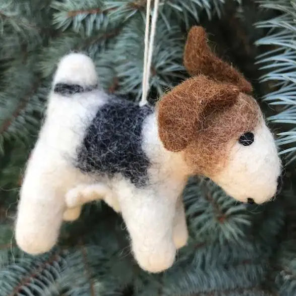 Felt Dog Ornaments
