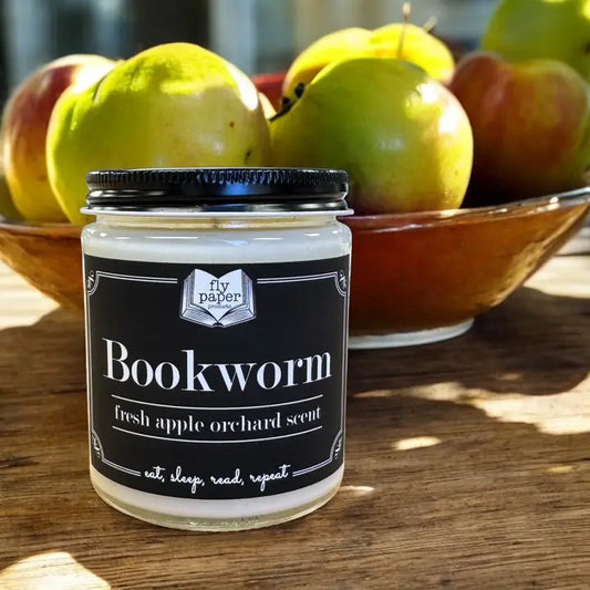 Bookworm Candle