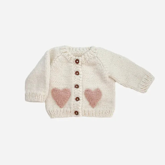 Heart Toddler Cardigan