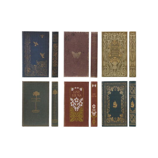 Paper Notebook with Book Design & 176 Ruled Pages