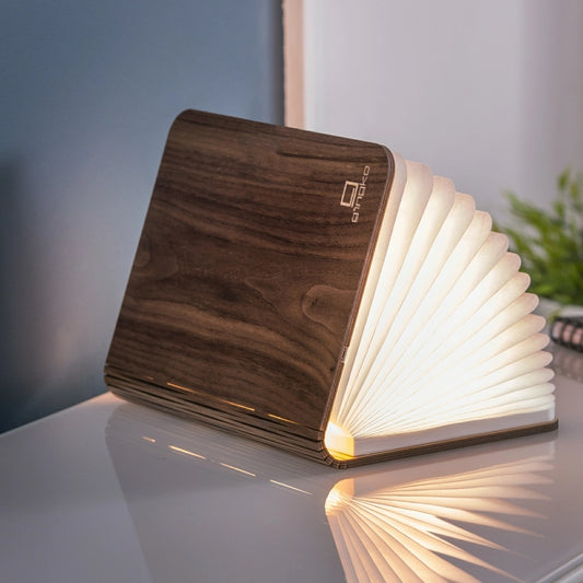 Natural Wood Smart Book Light - Mini