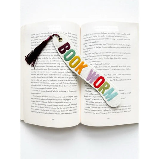 Book Worm Bookmark
