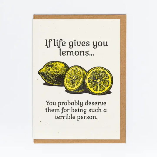 Lemons Greeting Card