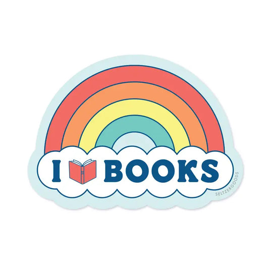 Rainbow Books Sticker