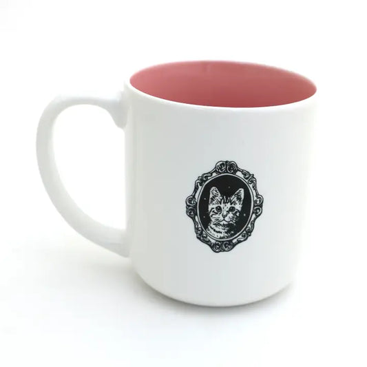 9 Lives, What Am I Doing with My Lives Cat Mug