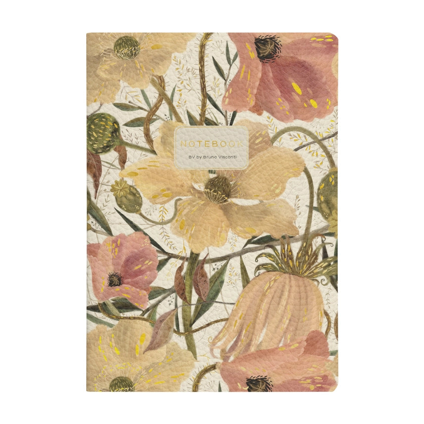 Vegan Leather Soft Petals Notebook