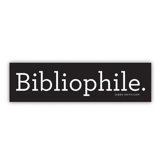 Bibliophile Sticker