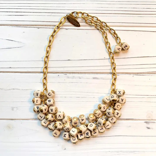 Alphabet Charm Necklace