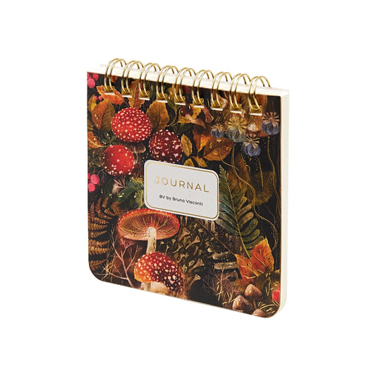 Pocket Art Journal  - Forest Mushrooms