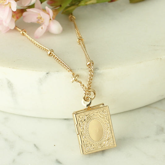 Secret Diary Book Locket
