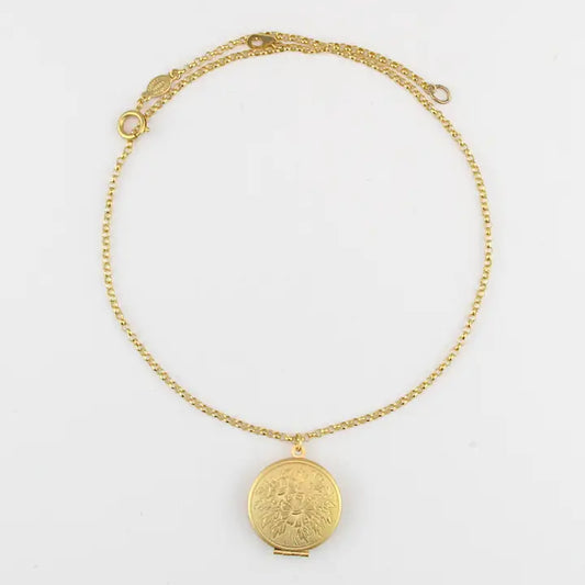 Buttercup Locket Necklace