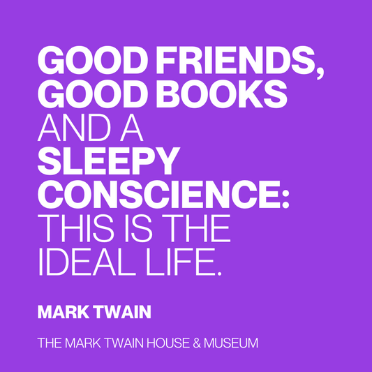 Twain Quote Magnet "Good Friends"