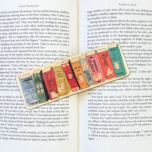 Meowster-Piece of Kit-erature Wooden Book Mark