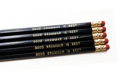 Good Grammar is Sexy Pencil Set