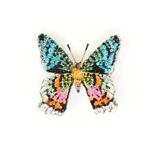 Madagascar Sunset Moth Pin