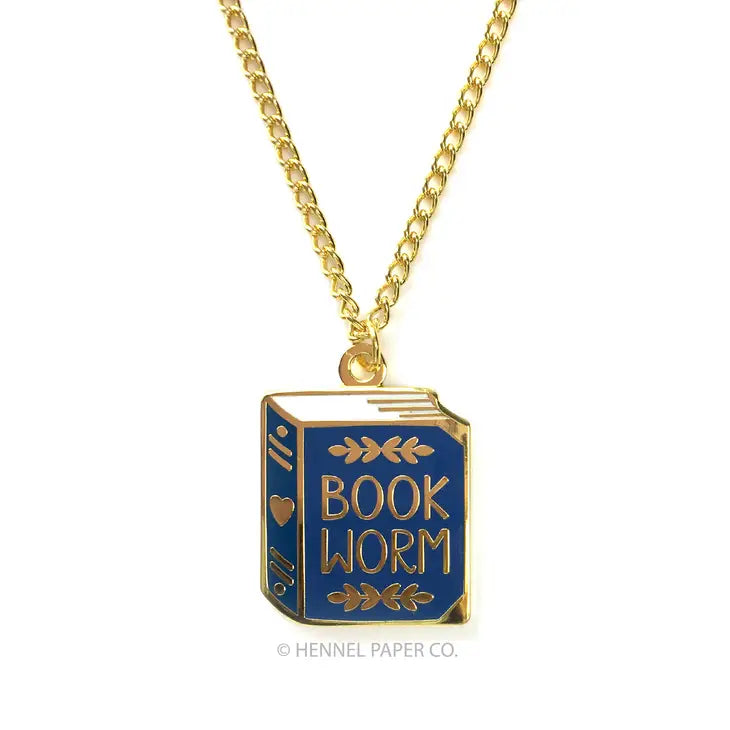 Bookworm Necklace
