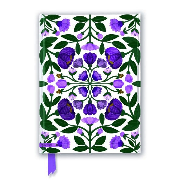 Nina Pace: Purple Flowers Journal