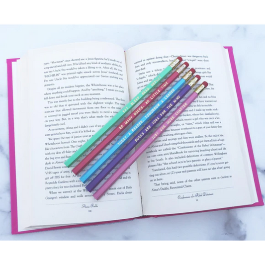 Book Lover Pencil Set