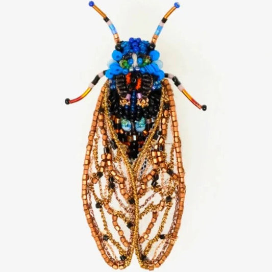 Periodical Cicada Brooch Pin