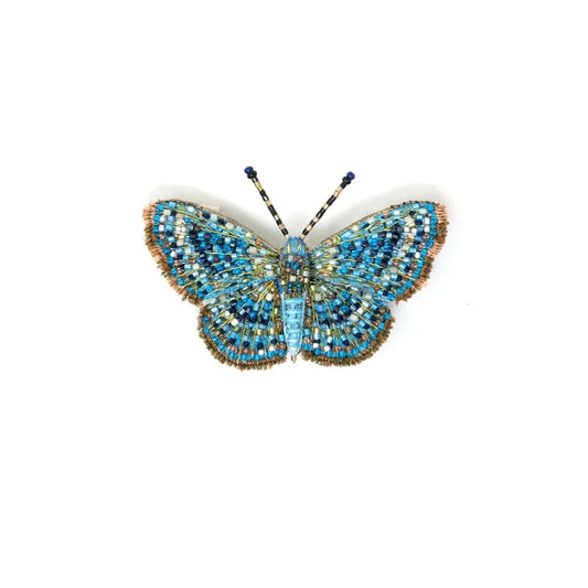 Rounded Metalmark Butterfly Pin