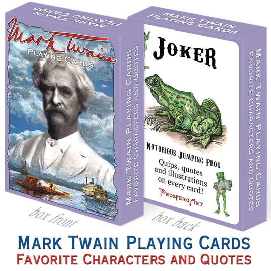 Mark Twain Playing Cards