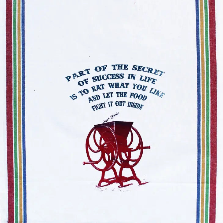 Quote Tea Towel "Eat What You Like"