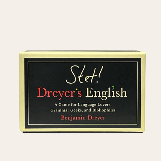 Stet! Dreyer's English Game