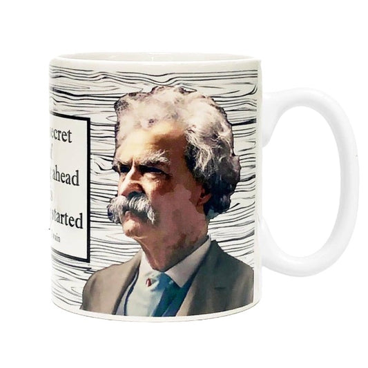 The Secret to Getting ahead is getting Started Mug