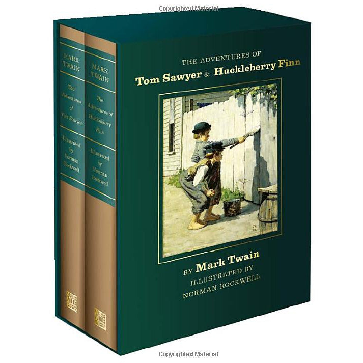 The Adventures of Tom Sawyer and Huckleberry Finn: Norman Rockwell Collector's Edition